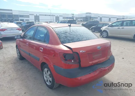 2009 Kia Rio Lx z USA, uszkodzony, nr VIN KNADE223196458207